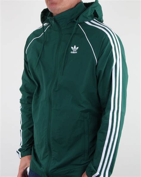 adidas windbreaker grau grün|adidas windbreaker jacket.